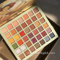 Belleza 42 color paleta de sombras de ojos de lujo etiqueta privada